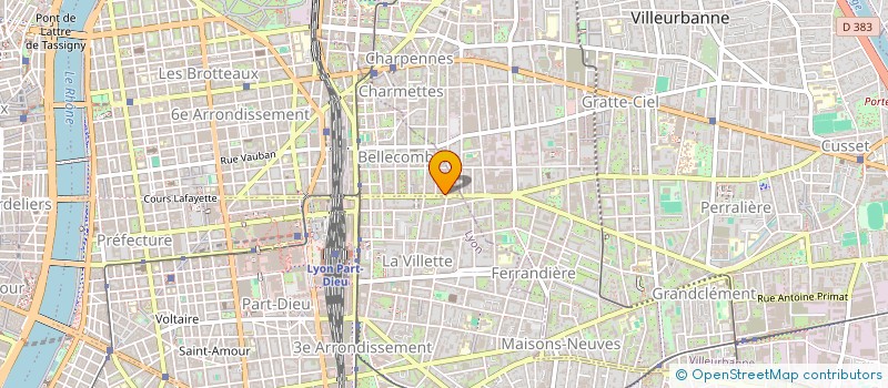 localisation de l'entreprise MONSIEUR BOTYO YANEV à LYON