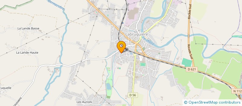 localisation de l'entreprise MONSIEUR BOUABDALLAH BECHAOUI  LABRUGUIERE