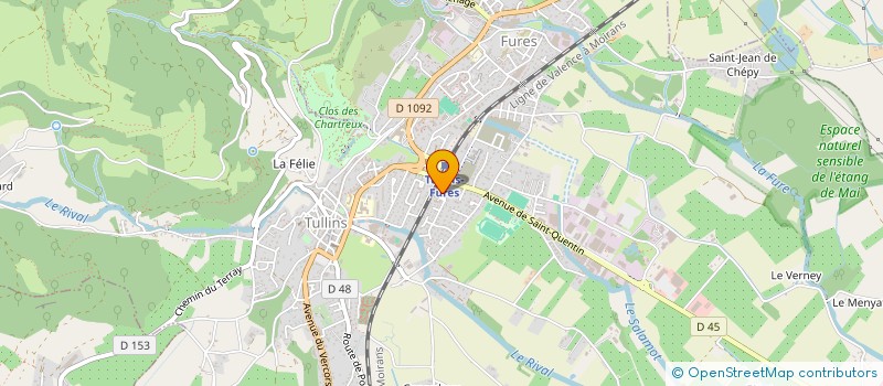 localisation de l'entreprise MONSIEUR BOUABDALLAH BENBRAHIM  TULLINS