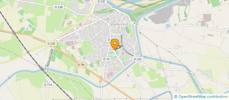 localisation de l'entreprise MONSIEUR BOUABDALLAH HENNI  MALLEMORT