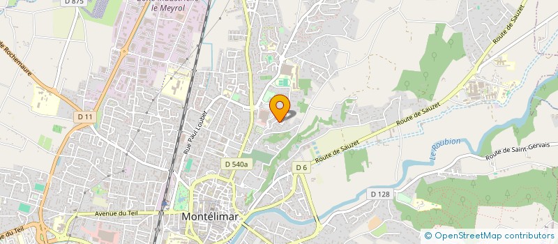 localisation de l'entreprise MONSIEUR BOUABDELLA DJAAFAR à MONTELIMAR