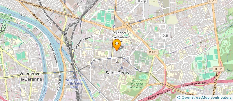 localisation de l'entreprise MONSIEUR BOUABDELLAH AYAD à SAINT-DENIS