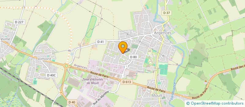 localisation de l'entreprise MONSIEUR BOUABDELLAH BENAHMED  ARGENCES