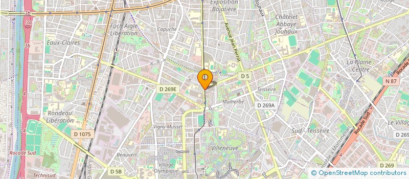 localisation de l'entreprise MONSIEUR BOUABDELLAH DAHAS  GRENOBLE