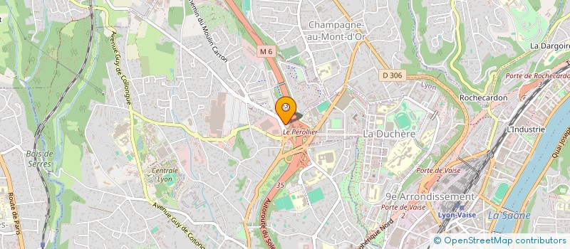 localisation de l'entreprise MONSIEUR BOUABDELLAH HADJOUDJ  ECULLY