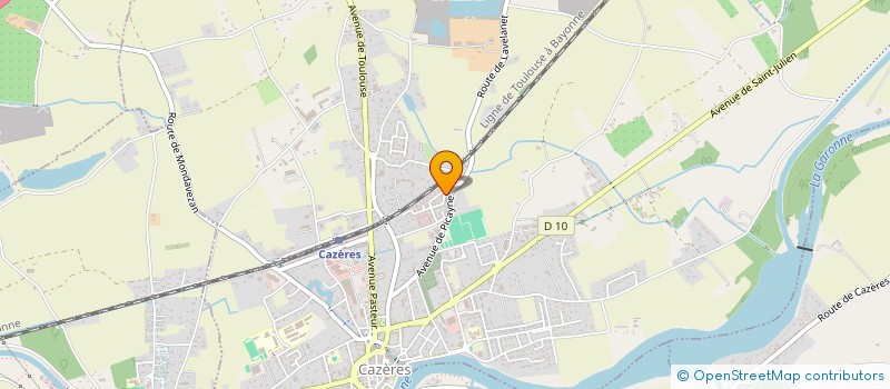 localisation de l'entreprise MONSIEUR BOUABDELLAH ZERROUKI  CAZERES