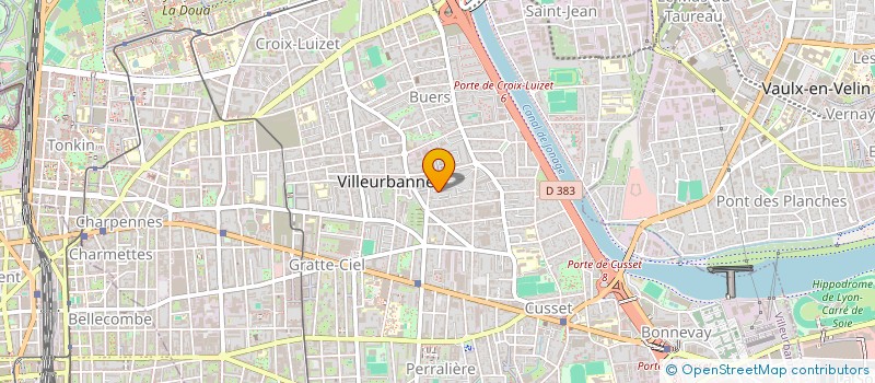 localisation de l'entreprise MONSIEUR BOUADJMI MOHAMMED-BENKADA  VILLEURBANNE