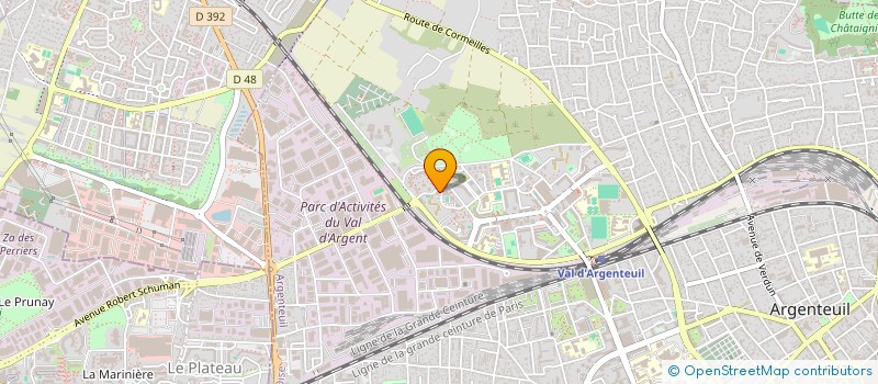 localisation de l'entreprise MONSIEUR BOUAFIA BRAHIMI  ARGENTEUIL