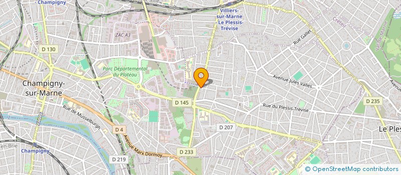 localisation de l'entreprise MONSIEUR BOUALEM AININE à CHAMPIGNY-SUR-MARNE