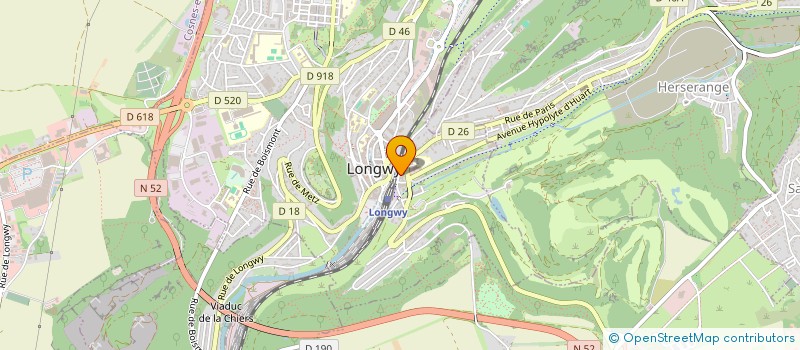 localisation de l'entreprise MONSIEUR BOUALEM AISSAOUI à LONGWY