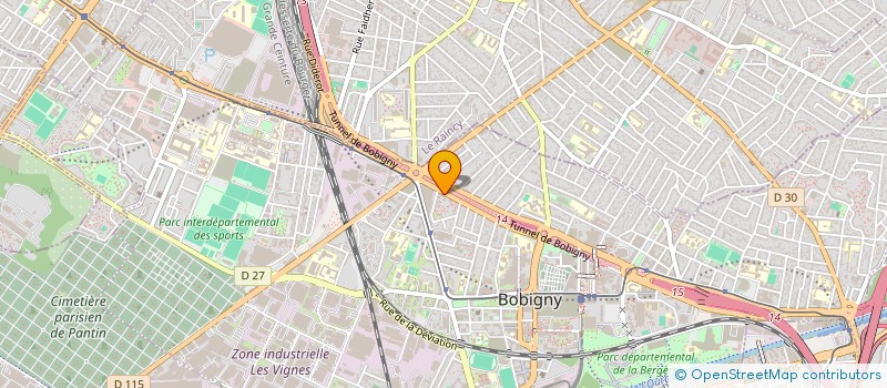 localisation de l'entreprise MONSIEUR BOUALEM AIT AISSI  BOBIGNY