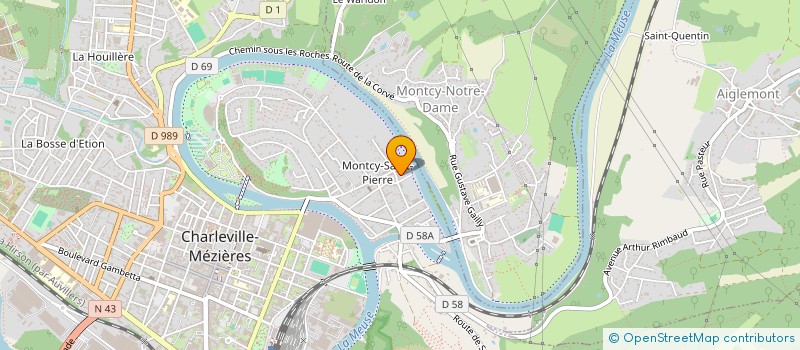 localisation de l'entreprise MONSIEUR BOUALEM AZNAG à CHARLEVILLE-MEZIERES