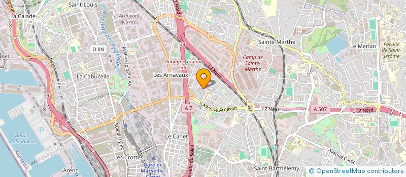 localisation de l'entreprise MONSIEUR BOUALEM BEBBOUCHE à MARSEILLE