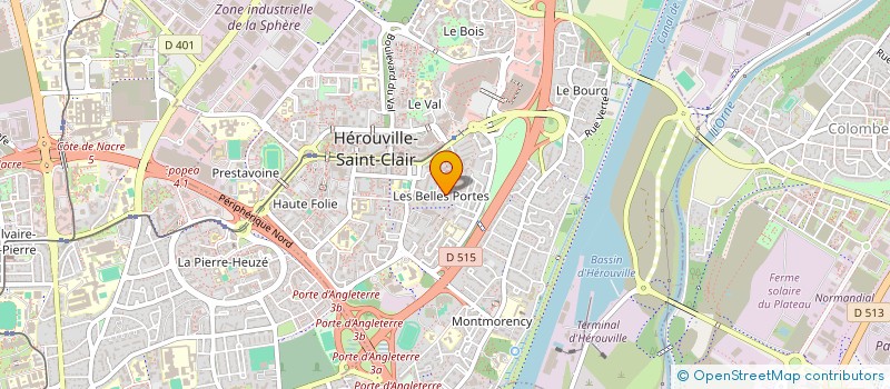 localisation de l'entreprise MONSIEUR BOUALEM BELAL  HEROUVILLE-SAINT-CLAIR