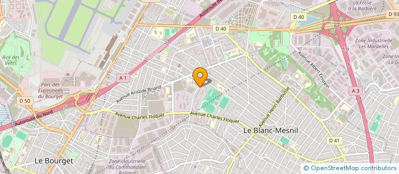 localisation de l'entreprise MONSIEUR BOUALEM BOUKHEDAD à LE BLANC-MESNIL