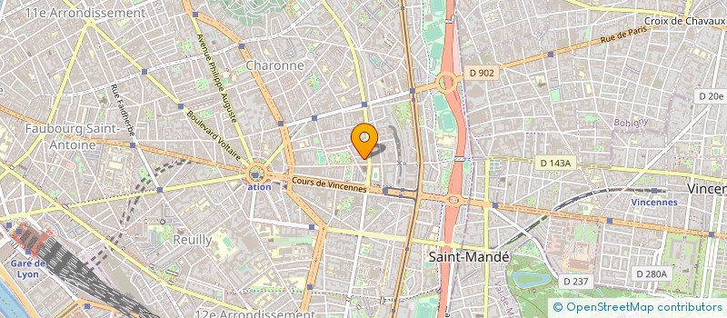 localisation de l'entreprise MONSIEUR BOUALEM CHARIF  PARIS