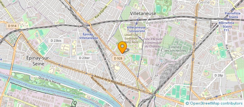 localisation de l'entreprise MONSIEUR BOUALEM CHEMIROU  VILLETANEUSE