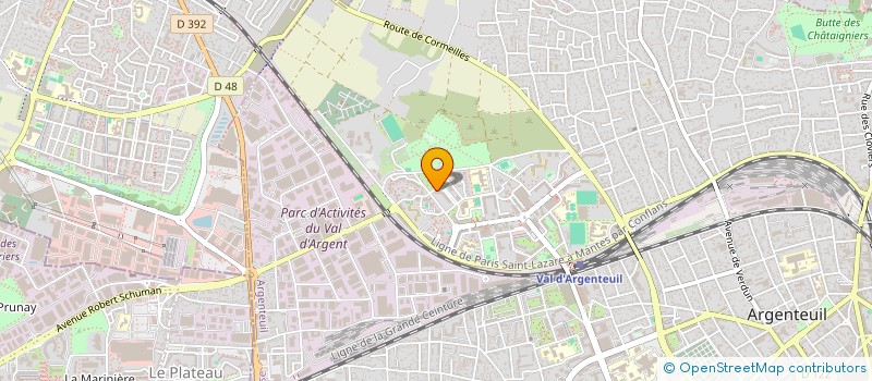 localisation de l'entreprise MONSIEUR BOUALEM DRICHE  ARGENTEUIL