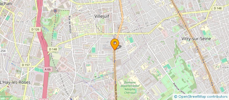 localisation de l'entreprise MONSIEUR BOUALEM FERROUKHI  VILLEJUIF