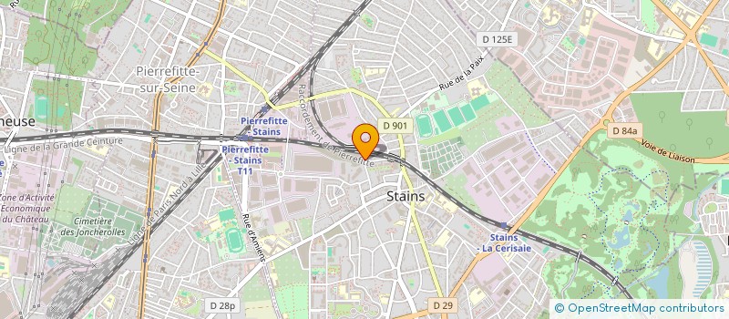 localisation de l'entreprise MONSIEUR BOUALEM FLIH à STAINS