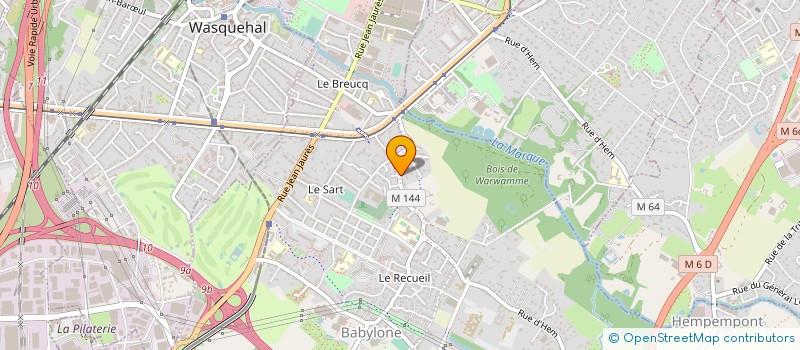 localisation de l'entreprise MONSIEUR BOUALEM HADDOUCHE à VILLENEUVE-D'ASCQ