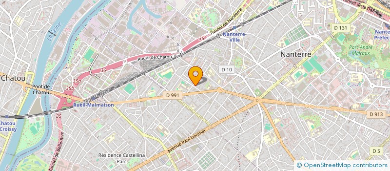 localisation de l'entreprise MONSIEUR BOUALEM HADID  NANTERRE