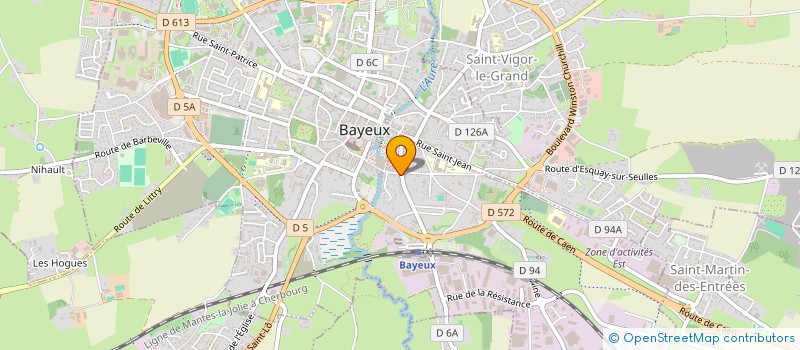 localisation de l'entreprise MONSIEUR BOUALEM KOUBA à BAYEUX