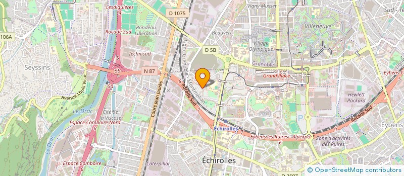 localisation de l'entreprise MONSIEUR BOUALEM MOHAMMED à ECHIROLLES