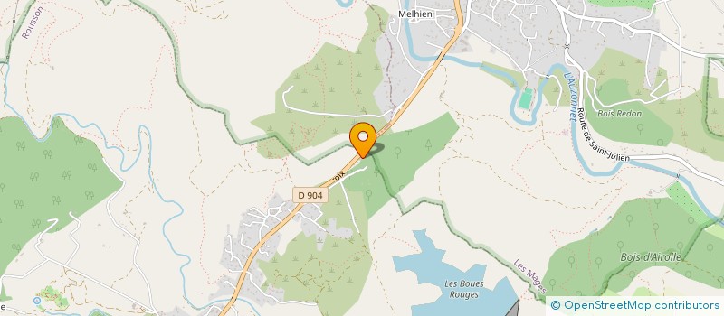 localisation de l'entreprise MONSIEUR BOUALEM MOUZAOUI  ROUSSON