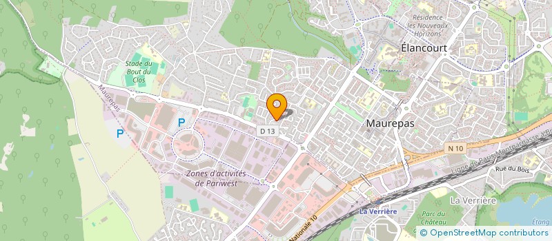 localisation de l'entreprise MONSIEUR BOUALEM RACHEDI  MAUREPAS