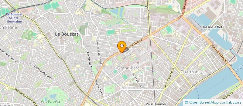 localisation de l'entreprise MONSIEUR BOUALEM SADDOK  BORDEAUX