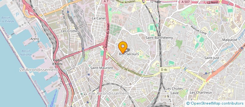 localisation de l'entreprise MONSIEUR BOUALEM SADEK à MARSEILLE