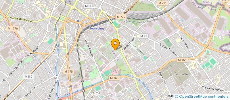 localisation de l'entreprise MONSIEUR BOUALEM SEDDIKI à WATTRELOS