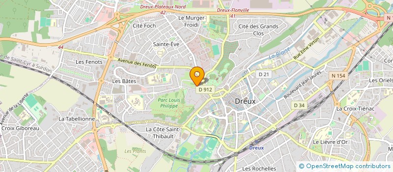localisation de l'entreprise MONSIEUR BOUALEM TALATA à DREUX