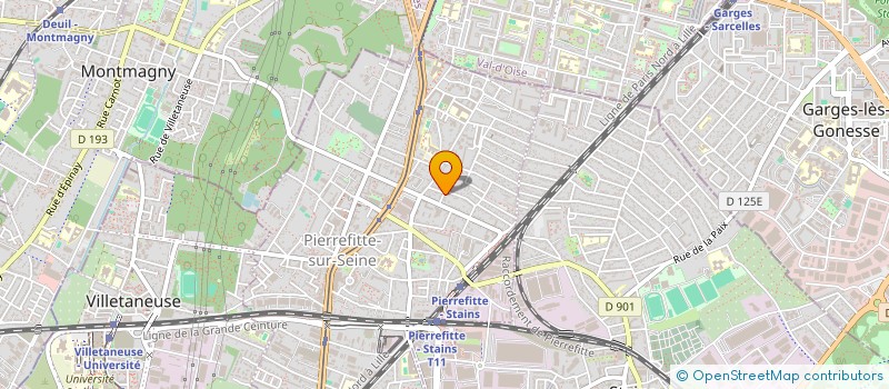 localisation de l'entreprise MONSIEUR BOUALEM TAYEB CHERIF à PIERREFITTE-SUR-SEINE