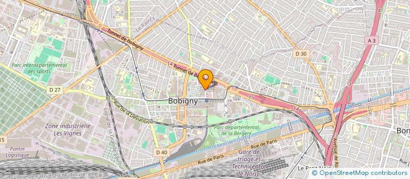 localisation de l'entreprise MONSIEUR BOUALEM TEKFA  BOBIGNY