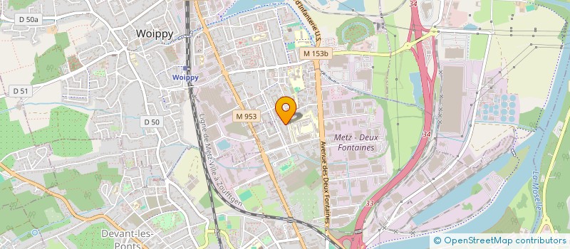 localisation de l'entreprise MONSIEUR BOUALI YAGHNI  METZ