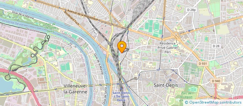 localisation de l'entreprise MONSIEUR BOUAMER HAMDOUNE  SAINT-DENIS