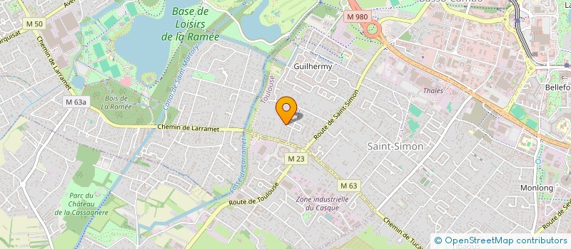 localisation de l'entreprise MONSIEUR BOUAMOR NASSER à TOULOUSE
