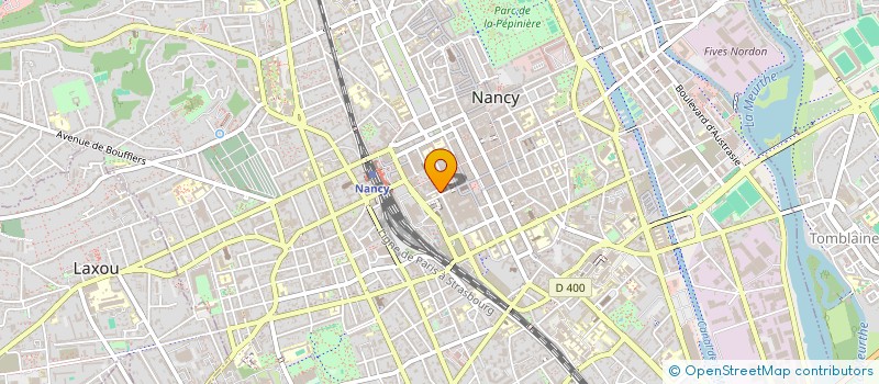 localisation de l'entreprise MONSIEUR BOUARE BA ALI  NANCY