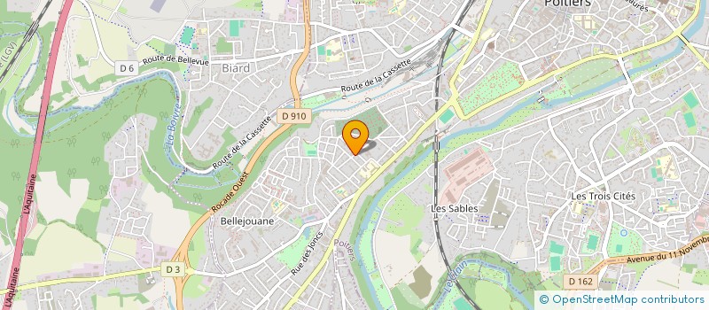 localisation de l'entreprise MONSIEUR BOUASRIA BOU-TAHAR  JAUNAY-MARIGNY