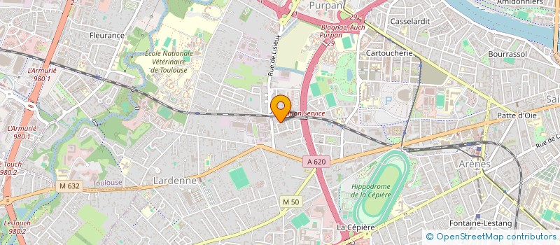 localisation de l'entreprise MONSIEUR BOUASRIA BOUAZZA  TOULOUSE