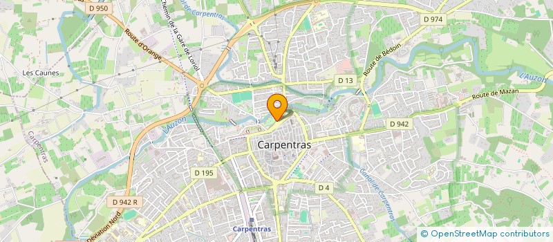 localisation de l'entreprise MONSIEUR BOUAYAD ELFARISSI à CARPENTRAS