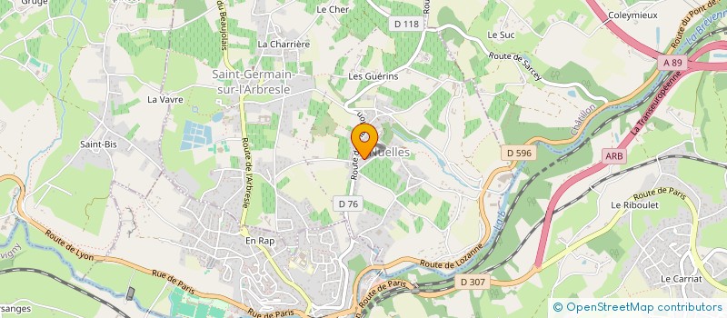 localisation de l'entreprise MONSIEUR BOUAZIZ BOUNIA à SAINT GERMAIN NUELLES