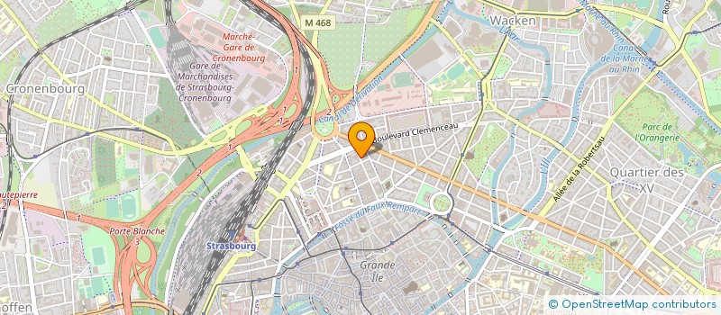 localisation de l'entreprise MONSIEUR BOUAZZA JAMALI  STRASBOURG