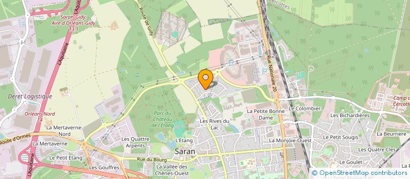 localisation de l'entreprise MONSIEUR BOUAZZA LAKHDOUDI à SARAN