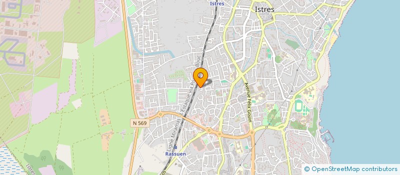 localisation de l'entreprise MONSIEUR BOUAZZA MANSARI  ISTRES