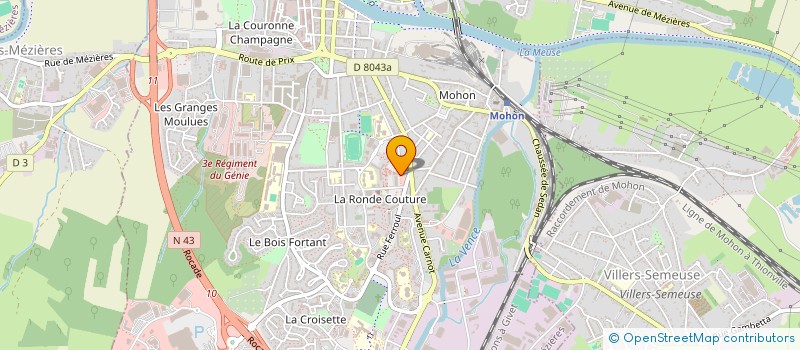 localisation de l'entreprise MONSIEUR BOUAZZA SABRI à CHARLEVILLE-MEZIERES