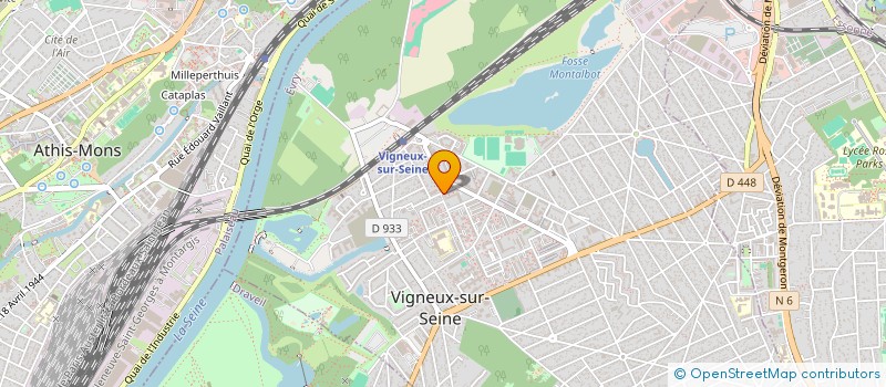 localisation de l'entreprise MONSIEUR BOUBA SYLLA à VIGNEUX-SUR-SEINE