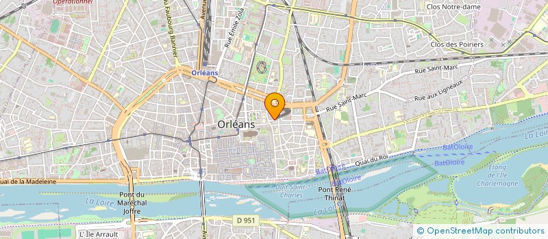 localisation de l'entreprise MONSIEUR BOUBA TRAORE à ORLEANS